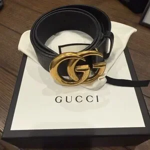 Gucci | Accessories | Gucci Marmont Wide Belt Size 8534 With  display picture 3